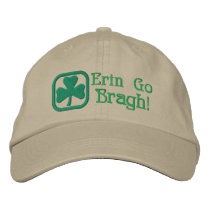 Erin Go Bragh! embroidered hats