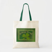Erin go Bragh FetteFraD 2100X1500 sm SHAMROCK FRAM Canvas Bag