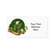 Erin Go Bragh Irish Personalized Address Label