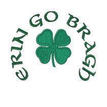 Erin Go Bragh polo shirt embroidered shirts