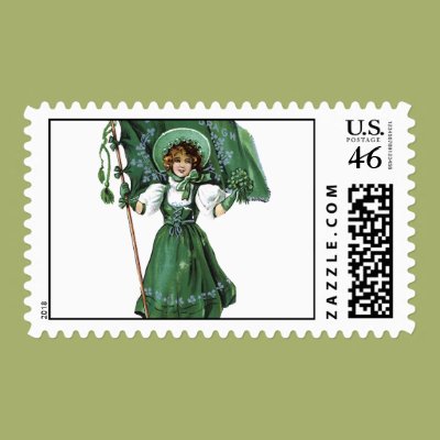 Erin Go Bragh Postage Stamps Zazzle_stamp Erin Go Bragh Postage Stamps Zazzle_stamp