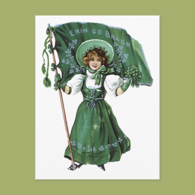 Erin Go Bragh Post Card Zazzle_postcard Erin Go Bragh Post Card Zazzle_postcard