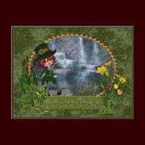 Erin Go Bragh St Patrick's Day postcards