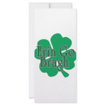 Erin Go Bragh v2 rack cards by divebargraphics Erin Go Bragh v2 rack cards