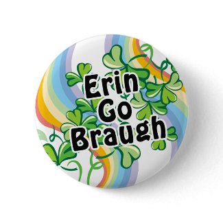 Erin Go Braugh button