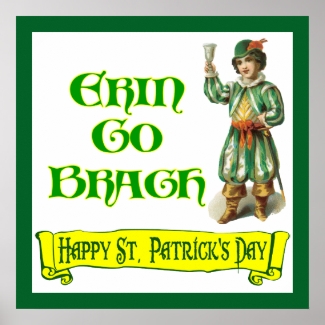 Erin Go Braugh Happy St. Patrick's Day Saying Post
