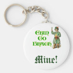 Erin Go Braugh Personalizeable Irish Saying Keychains