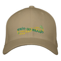Erin Music Embroidered Baseball Caps