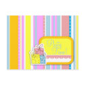 Erin's Girl Birthday Invitation postcards