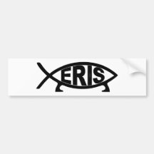 Eris fishy bumper stickers