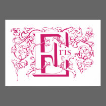 Eris Fuchsia poster posters