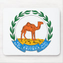 Eritrea Coat of Arms Mousepad