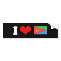 Eritrea Flag bumper stickers by flagshirts Eritrea Flag bumper stickers