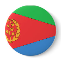 Eritrea Flag Pinback Button