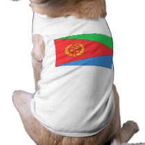 Eritrea Flag pet clothing by flagshirts Eritrea Flag pet clothing