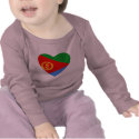 Eritrea Flag Heart T-Shirt
