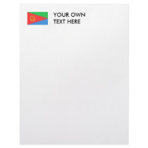 Eritrea Flag Letterhead