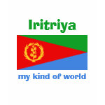 Eritrea Flag Map Text Ladies Baby Doll