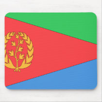 Eritrea Flag Mouse Pad