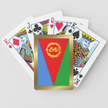 Eritrea Flag Playing Cards