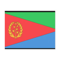 Eritrea Flag Postcard