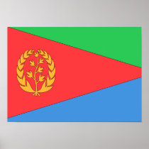Eritrea Flag Print