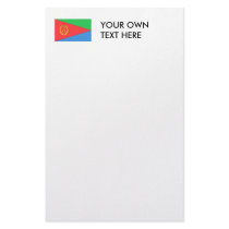 Eritrea Flag Stationery