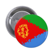 Eritrea Gnarly Flag Pin