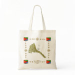 Eritrea Map Flag Border Bag
