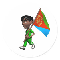 Eritrean Boy stickers