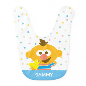 Ernie Baby Face and Duckie Baby Bib