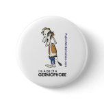 Ernie Germaphobe Pin