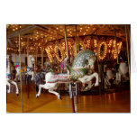 Ernie the Sock Monkey Carousel Note Card