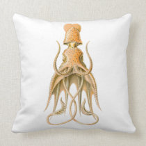 Ernst Haeckel Gamochaia two sided pillow