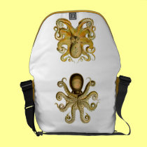 Ernst Haeckel Octopus messenger bag messenger bags