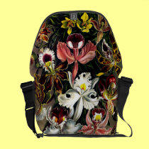 Ernst Haeckel Orchids messenger bag messenger bags