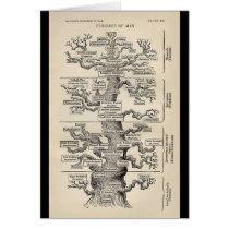 Ernst Haeckel's "tree of life" Card