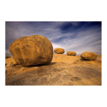 Eroded Granite Boulders Poster posters by funny_tshirt Eroded Granite Boulders Poster posters