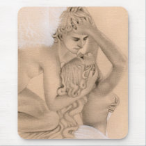Eros and Psyche Mousepad mousepads