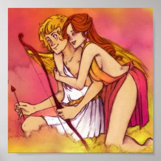 Eros and Psyche print