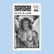 Eros Angel Love Postage stamps