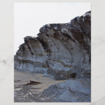 Erosion in beach flyers