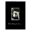 Erotic Valentine Card card