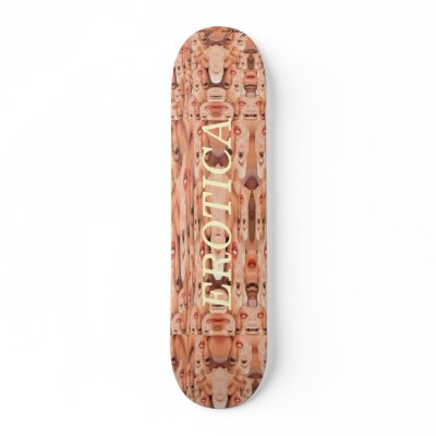 Erotica Skateboard Deck by mrmorphic