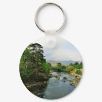 Erriff River Below The Ashleigh Falls Near Leenane keychains by lifesphere Erriff River Below The Ashleigh Falls Near Leenane keychains