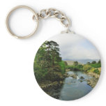 Erriff River Below The Ashleigh Falls Near Leenane Key Chains