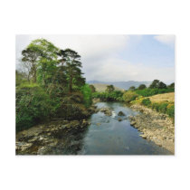 Erriff River Below The Ashleigh Falls Near Leenane Postcards