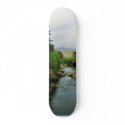 Erriff Fluss unter dem Ashleigh fällt nahe Leenane skateboards