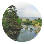 Erriff River Below The Ashleigh Falls Near Leenane Sticker