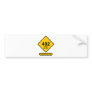 Error 402: Payment Required Democracy Bumper Sticker